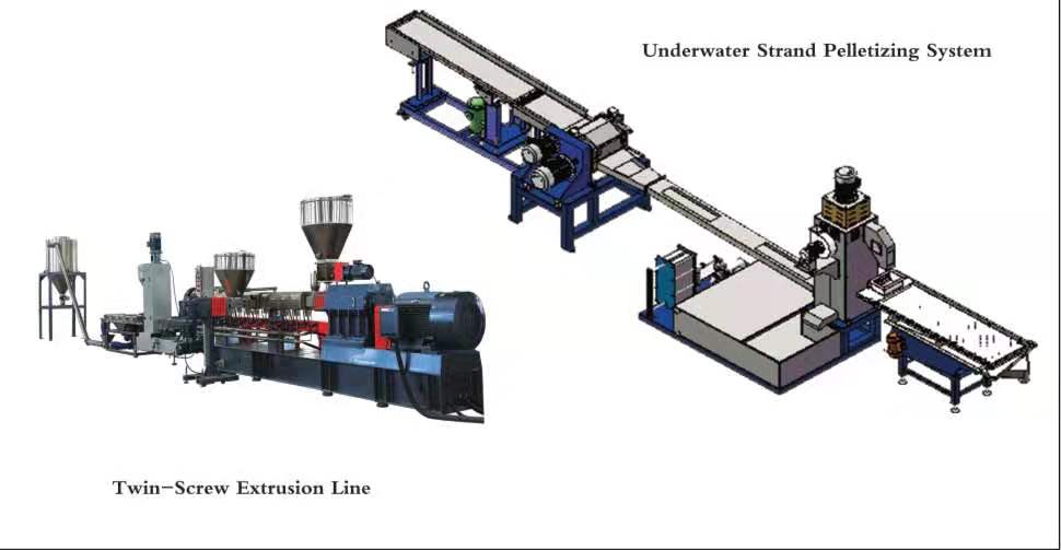 PET Underwater Strand Pelletizing System